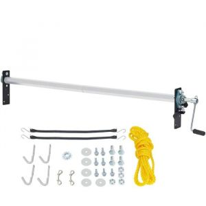 Kit de Rouleau de Bâche à Manivelle-Duoku-64" à 104" de Large-Alliage D'aluminium-Rouleau de Bâche Manuel - Neuf