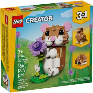 LEGO Creator - L'adorable hamster et la fleur - 31376 - Neuf