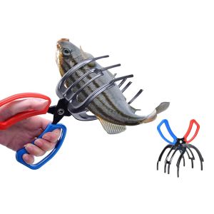 Pince De P&ecirc;che En M&eacute;tal Avec Dispositif De Pr&eacute;hension Et Pince &Agrave; Griffes Pour La Manipulation Du Poisson - Neuf