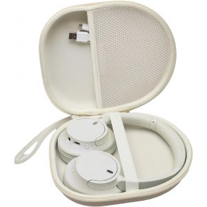 LORANKA-Etui Casque Audio Sony pour Sony wh-ch720n portencion Bluetooth sans Fil Housse (Beige) - Neuf
