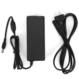 Adaptateur secteur avec cable et accessoires pour ordinateur et tablette, entree a large tension 100-240 V US - Neuf