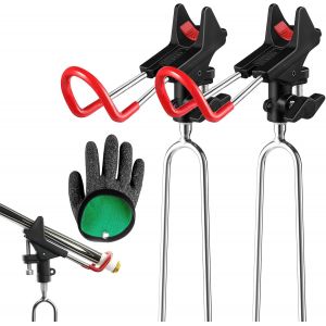 Lbgwp60-Lotde 2 Supports De Canne À Pêche - Support De Canne À Pêche - Support De Canne À Pêche - Accessoires De Pêche Portables Et Amovibles - Support Stable Pour La Pêche - Neuf