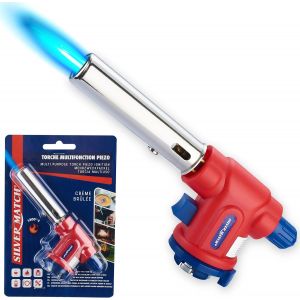 Jexnovashop-Chalumeau De Cuisine &Agrave; Gaz, 1300&deg;, Lampe &Agrave; Souder, Torche Piezo Multifonction, Allumage Rapide Et S&eacute;curis&eacute; Pour Cartouche De Gaz Butane, Id&eacute;al Brasage, Flambage, Cr&egrave;me Br&ucirc;l&eacute;e, 40673555 - Neuf