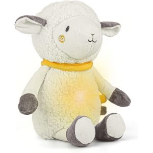 Aide Au Sommeil Pour B&eacute;b&eacute;,Avec Veilleuse,10 Sons Apaisants,Jouet En Peluche Mouton Pour Nouveau-N&eacute;,Cadeau De Naissance - Neuf