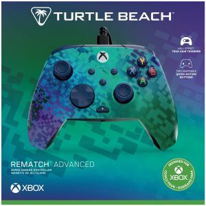 Turtle Beach Rematch Advanced Wired (2025) Multicolore USB Manette de jeu Analogique PC, Xbox One, Xbox One S, Xbox One X, Xbox Series S, Xbox Series X - Neuf
