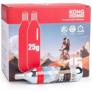 Subzonal-Cartouches De Co2 Filet&eacute;es, Cartouches De Co2 16g/25g Avec Connexion Filet&eacute;e Pour Tous Les Gonfleurs De Pneus De V&eacute;lo Co2, Pompe &Agrave; Co2 Pour V&eacute;los De Route Et De Montagne - Neuf