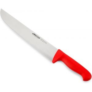 Couteau De Boucherie En Acier Nitrum-Couteau &Agrave; Steak Avec Manche En Polypropyl&egrave;ne,Syst&egrave;me D'identification De Couleur Pour Utilisation Prolong&eacute;e-Rouge,S&eacute;rie 2900 - Neuf