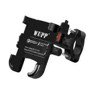 Support De T&eacute;l&eacute;phone Pour Moto En Alliage D'aluminium Avec Charge Rapide Pour Appareils De 4 &Agrave; 7 Pouces - Neuf