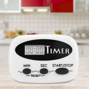Hjlian Minuterie De Cuisine Numerique Lcd, Compte A Rebours, Alarme, Rappel Magnetique - Neuf
