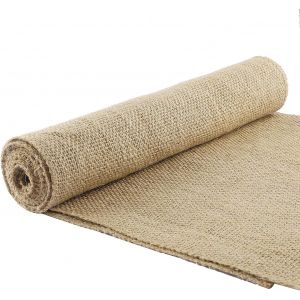 Chemin De Table En Toile De Jute Naturelle, 30 Cm X 180 Cm, Rouleau De Tissu Rustique Pour Travaux Manuels, Mariages Et D&eacute;corations De Table De F&ecirc;te - Neuf