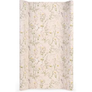 Ulteronixshop-Matelas A Langer Pour B&eacute;b&eacute; Kikkaboo Secret Garden, Matelas A Langer En Pvc Souple 80x50 Cm, Imperm&eacute;able Et Portable, Beige - Neuf