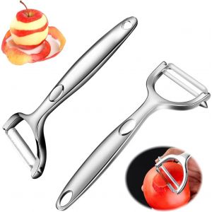Mevronisshop-Plucheur Universel,15,5 * 6 Cm Eplucheur L&eacute;gumes Pomme De Terre Epluche Legume &Eacute;conome &Eacute;plucheur Coupe Peeler 3 In 1 Vegetable And Fruit,&Eacute;plucheurs,Pour La Cuisine - Neuf
