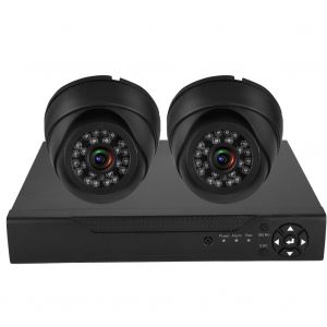 Kit de camera de securite DVR 5 en 1 Onvif 2 canaux ADH HD 200 W 1080 p (prise UE 100-240 V) - Neuf