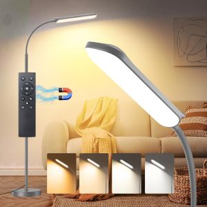 Marctronic Lampadaire Led Sur Pied Salon ¿Réglable¿ 18w 1800lm Lampe Salon Avec Variateur Télécommande Pratique&contrôle Tactile,Montage En 1 Min,Lampe Sur Pied Adapté Pour Salon,Bureau (Noir Élégante - Neuf