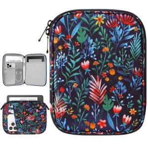 Housse De Protection Pour Tablette De 7 Pouces,6-7 Pouces,Paperwhite,12e Génération,2024,Avec Poche Pour Kindle Ereader.Night Forest. - Neuf