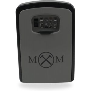 Boite &agrave; cl&eacute;s s&eacute;curis&eacute;e Murale avec Code, boites a cl&eacute; int&eacute;rieur ext&eacute;rieur Serrure securise 4 Chiffres, Maison, Garage, Fixation Mural &eacute;tanche, Grand capacit&eacute; Stockage XL Clef - Neuf