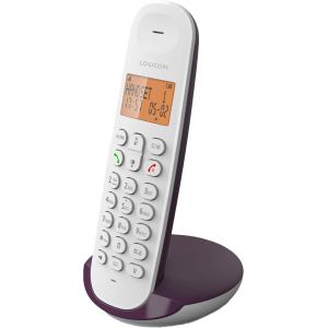 Iloa 150 T&eacute;l&eacute;phone Fixe Sans Fil Sans R&eacute;pondeur - Solo - T&eacute;l&eacute;phones Analogiques Et Dect - Aubergine - Neuf