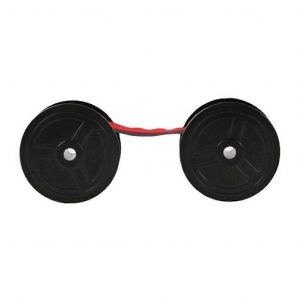 Ruban De Machine À Écrire Twin Spool Encre Fraîche Noire Et Rouge Pour Gr24 Gr41 Gr42 Gr51 - Neuf