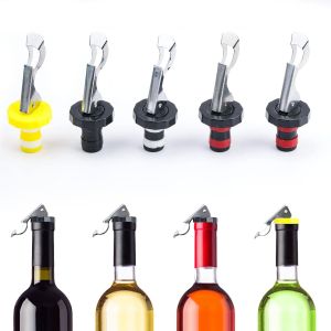 Bouchon De Bouteille De Vin, Bouchon De Vin Réutilisable En Acier Inoxydable Pour Une Variété De Vins, De Champagne, De Bouteilles En Verre, De Bière Et De Boissons - Neuf