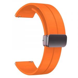Typi-Pour Xiaomi Mi Montre S1 Active Pro/Montre Couleur 2 Bracelet De Montre 22mm Mi Montre Bracelet De Sport Bracelet En Silicone Accessoires Remplaçables|Orange|22mm - Neuf