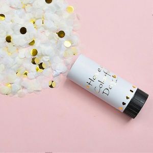 D&eacute;coration De No&euml;l Mini Tenu Dans La Main De Pulv&eacute;risation Cartouche D'anniversaire De Mariage De Partie De La Main Tordue Printemps Des Confettis, Canon Feu D'artifice D&eacute;cor - Neuf