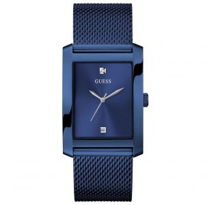 Mens Watch Guess Gw0898g2, Quartz, 34mm, 3atm - Neuf