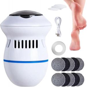 Checarzhn--No1-Pieds Electrique,Rappe Pieds Pédicure,Kit De Pédicure Professionnel Anti,Râpe Ponceuse,Lime Ponceuse Callosité Corne,Professionnel Rapeuse,Pour Femmes Hommes Pédicures - Neuf