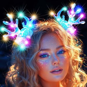 Shiliu-Lot De 2 Pinces À Cheveux Lumineuses Led En Forme De Coquillage - Accessoires De Cheveux Pour Femme (Rose)[1976] - Neuf