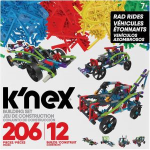 MDY-K'NEX 15214 12 Kit de construction 12 modèles Courses extrêmes, jouets éducatifs pour garçons et filles, kit d¿apprentissage pour enfants avec des de 206 pièces, jeu de construction à partir de 7 - Neuf