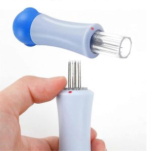 Paquet de 2 outils de feutrage &agrave; l'aiguille,outil de feutrage &agrave; l'aiguille de style stylo avec 3 aiguilles et poin&ccedil;on Style feutrage Nee - Neuf