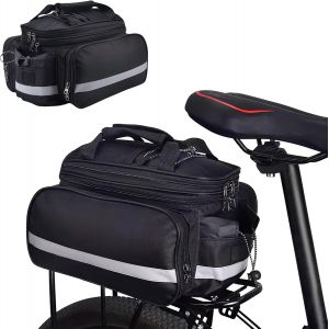 Subzonal-10 - 27 L Sac &Agrave; Bagages Multifonctionnel Arri&egrave;re Sac &Eacute;tanche Couverture De Pluie R&eacute;fl&eacute;chissant Pour Cyclisme Vtt, Sport, Voyage - Neuf