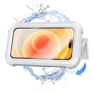Douche De Titulaire T&eacute;l&eacute;phone Imperm&eacute;able De Mur De Salle De Bains De Montage Universel T&eacute;l&eacute;phone Stand Pour Iphone 12 13 14 15 16 Pro Max Xs Xr - Neuf