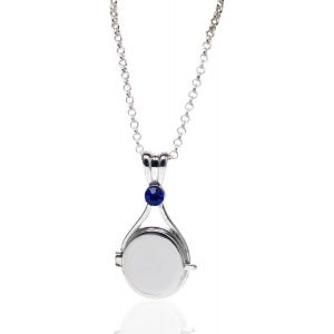 Kales-Collier Coquillage,Collier De Sirène Pendentif Coquille De Sirène Platine Plaqué Zirconium Collier Femme Coquillage Pendentif Pour Photos Cadeau Pour Femme,Pendentif Femme - Neuf