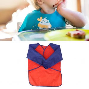 Tablier Impermeable A Manches Longues Pour Enfants, Pour Loisirs Creatifs, Dessin, Peinture, Alimentation Bebe (N¡Ã 1) - Neuf