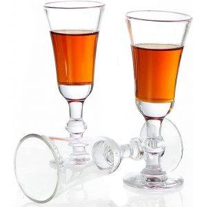 Sherry Lot De 3 Verres À Liqueur Sans Plomb Transparent 30 Ml - Neuf