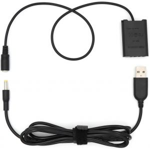 NP-BX1 Adaptateur Secteur USB Batterie factice,Kit de Chargeur de caméra à coupleur CC DK-X1 pour Sony Cybershot DSC-RX1 RX1R RX100 II RX100 III RX100 IV M2 M3 M4 Appareils Photo numériques - Neuf