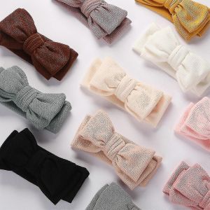 B&eacute;b&eacute; Bowknot Bandeau B&eacute;b&eacute; Gar&ccedil;on Fille Coton Bandeau Cheveux Kiddie Accessoires(Kui) - Neuf