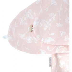 Housse De Coussin D`Allaitement Pour Oreiller D`Allaitement 190cm En Diff&eacute;rentes Couleurs Et Dessins De (Rose De Pavot) - Neuf