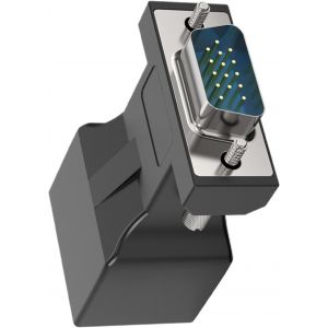 Convertisseur VGA vers Ethernet-Signaux clairs-Durabilité-Extension ABS VGA vers RJ45-Adaptateur pour réseau vidéo.[W841] - Neuf