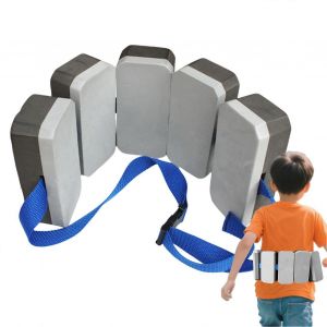 Ceinture De Natation Pour Enfants, Ceinture De Flottaison Pour L'apprentissage De La Natation (7-10 Ans), Sangle De Sécurité Réglable Pour La Piscine, La Plage Et Le Lac, Noire. - Neuf