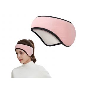 Masque occultant pour les yeux avec cache-oreilles et bouchons d'oreilles - Rose - Neuf