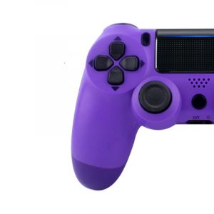 Manette de jeu avec motion sensing &agrave; six axes, double vibration et Bluetooth (adapt&eacute;e pour PS4) violet - Neuf