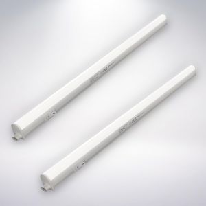 Lot De 2 Réglettes Led Avec Interrupteur,Lumière Blanche Neutre,Câble Inclus,Éclairage Sous-Meuble,Lampe Cuisine,Bande Led Cuisine,Éclairage Placard,58,5 Cm,Blanc - Neuf