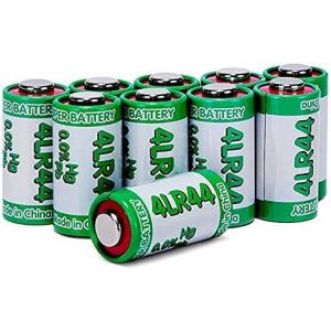 ASON-Lot De 10 Piles Alcalines 4Lr44 6 V Px28,476A,L1325,A544,4G13 Sans Mercure Pour Collier De Chien,Télécommande - Neuf