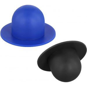 2pcs Bouchons de Piscine de Remplacement pour Intex,Bouchon Mural de Piscine Hors Sol Bouchon de Trou Crépine Pompe Filtre Compatible avec Intex 28270 28271 28272 28273 26700 (Bleu,Noir) - Neuf