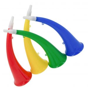 Lot De 4 Trompettes Amusantes Pour Fetes, Concerts, Matchs De Football Et Mariages, Durables Pour Gar&ccedil;ons, Couleur Aleatoire - Neuf