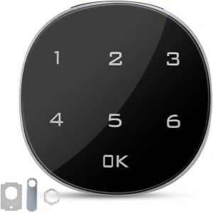 Coffre-Fort À Mot De Passe Numérique, Serrure Électronique À Écran Tactile Avec Mot De Passe Boîte Aux Lettres Armoire À Fichiers Adaptée Aux Armoires, Boîtes Aux Lettres, Tiroirs [MAT790955] - Neuf