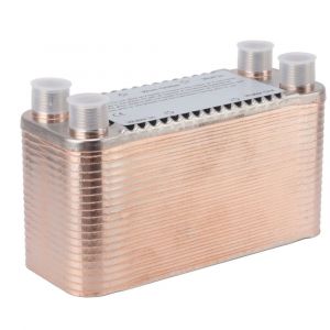 Échangeur De Chaleur 40 Plaques Npt1/2 Filetage Haute Efficacité Acier Ob - Neuf