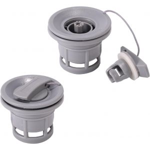 Letnerny-2pcs Valve Bateau Gonflable, Bouchons De Valve Pour Bateau Gonflable Pi&egrave;ces Rechange Anti-Fuite Bouchons D'air Spiral&eacute;s Accessoires Pour Kayak Radeau - Neuf