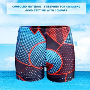 Short De Bain Tendance Pour Homme, Sechage Rapide, Vetements De Sport (Rouge-2xl) - Neuf